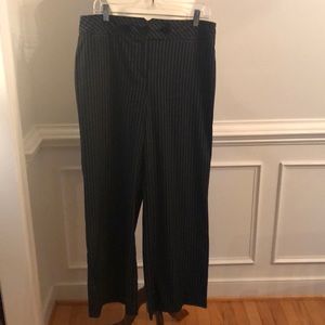 Pinstriped trouser pant